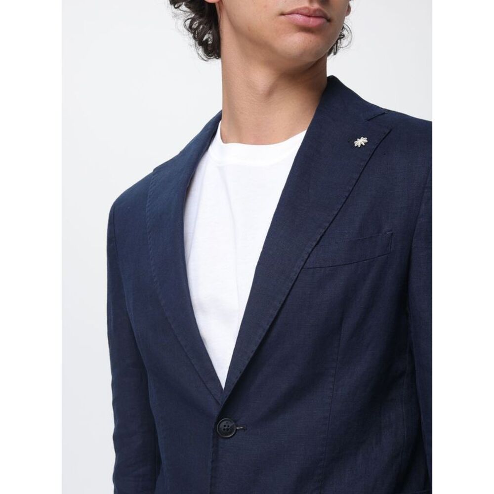 Manuel Ritz Jacket Men Blue - Picture 4 of 4